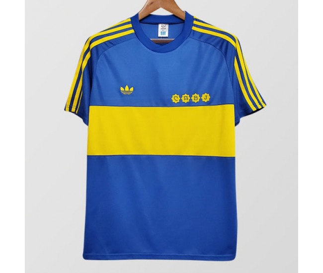 1981-1982 Boca Juniors Home Retro Jersey