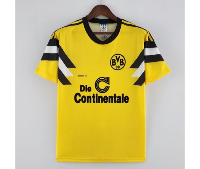  1988-1989 Borussia Dortmund Cup Final Home Retro Jersey