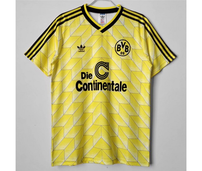 1988-1999 Borussia Dortmund Home Retro Jersey 