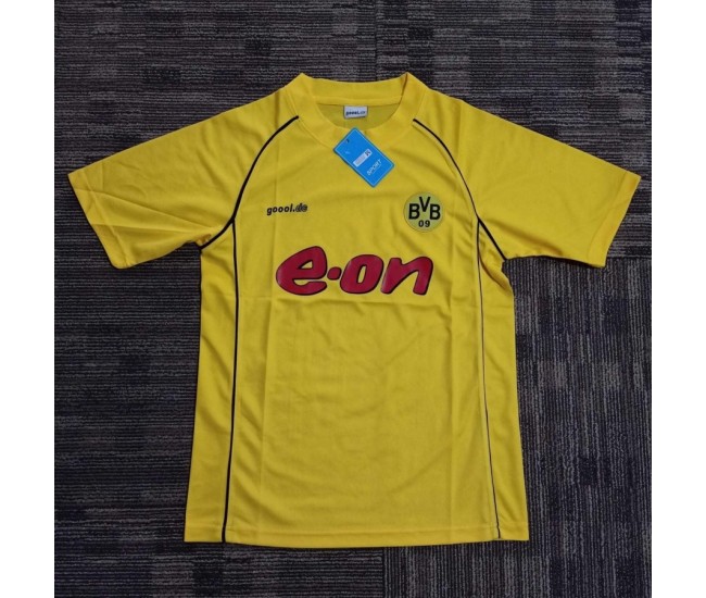  2001-2002 Borussia Dortmund Champions League Retro Jersey