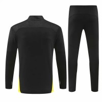 24-25 BVB Borussia Dortmund Mens Black Training Technical Tracksuit