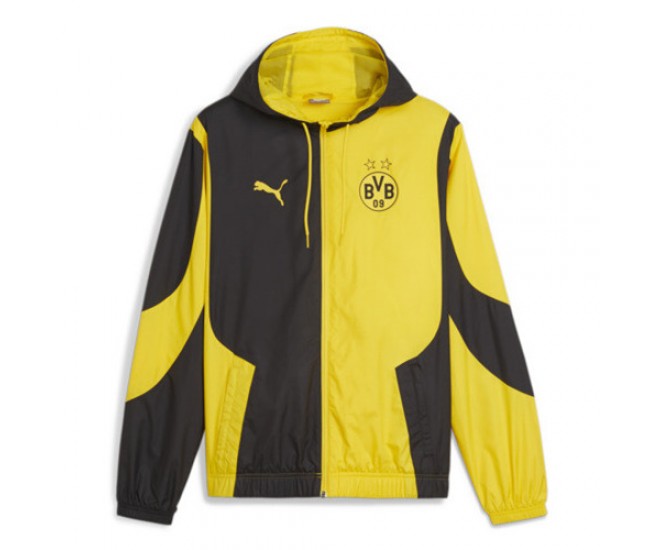 24-25 Borussia Dortmund Mens Pre-Match Windbreaker