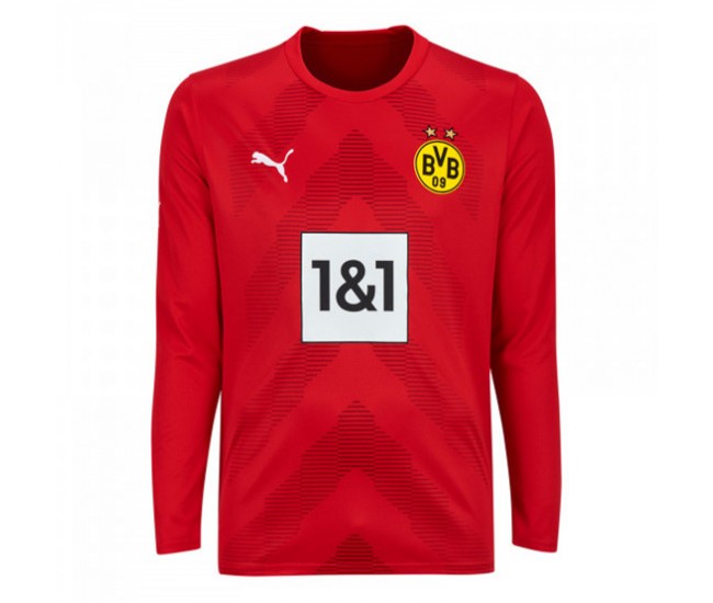 2022-23 Borussia Dortmund Mens Red Goalkeeper Jersey