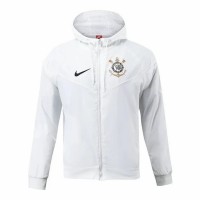 24-25 Corinthians Mens White Hooded Windrunner Jacket