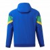 24-25 Brazil Mens Hooded Windbreaker Jacket