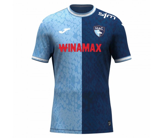 24-25 Le Havre Mens Home Soccer Jersey