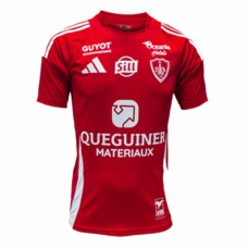 24-25 Stade Brest Mens Home Soccer Jersey