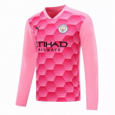 Manchester City Goalkeeper Long Sleeve Shirt Pink 2021