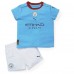 2022-23 Manchester City Home Kids Kit