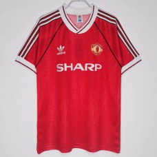 1991 Manchester United FC Home Retro Jersey 