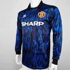 1992-1993 Manchester United FC Long Sleeve Away Retro Jersey 