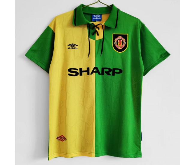 1992-1993 Manchester United FC Third Retro Jersey 