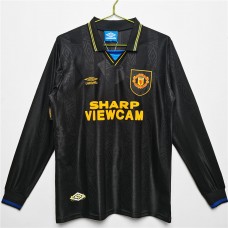 1993-1994 Manchester United FC Long Sleeve Away Retro Jersey 