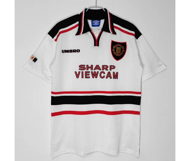  1998-1999 Manchester United FC Away Retro Jersey