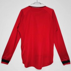 1999-2000 Manchester United FC Long Sleeve Home Retro Jersey 