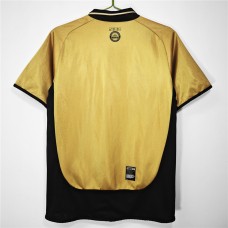 2001-2002 Manchester United FC Centenary Gold Retro Jersey 