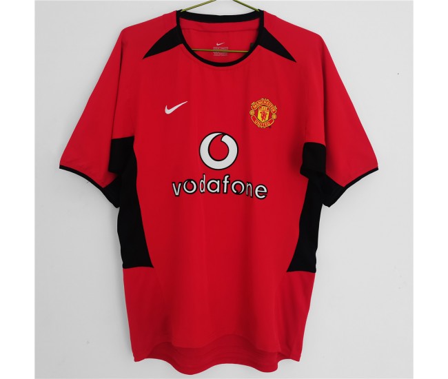 2002-2003 Manchester United FC Home Retro Jersey 