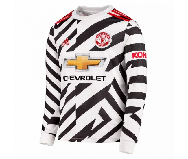 Manchester United Third Shirt Long Sleeve 2021