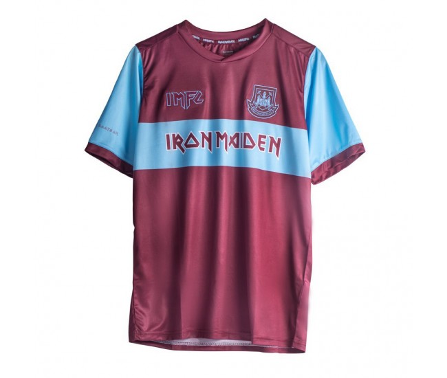 Iron Maiden x West Ham United Home Shirt 2020 2021