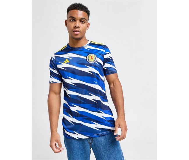 24-25 Scotland Mens Pre Match Soccer Jersey 