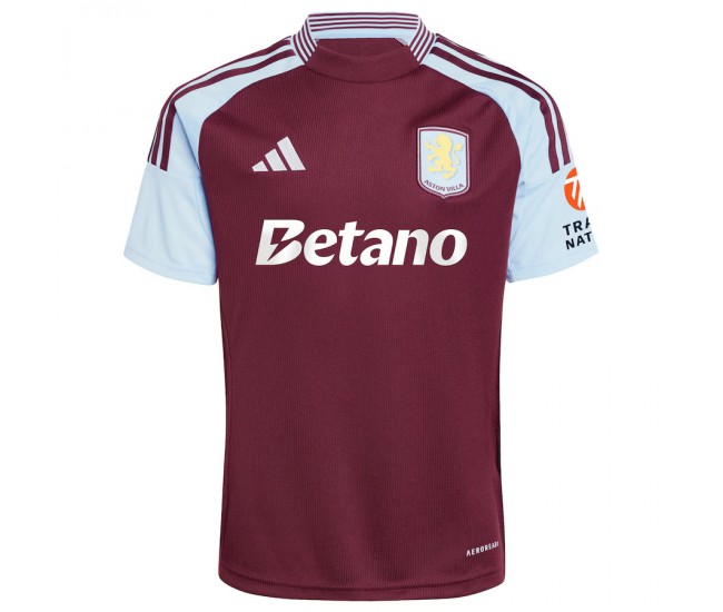 24-25 Aston Villa Men's Home Soccer Jersey