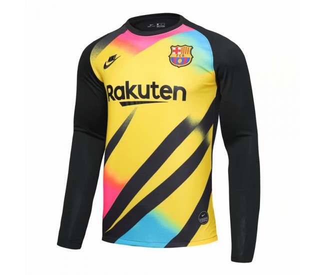 Cheap FC Barcelona 2019-2020 Goalkeeper Jersey
