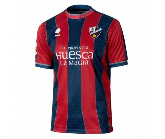 24-25 SD Huesca Mens Home Soccer Jersey