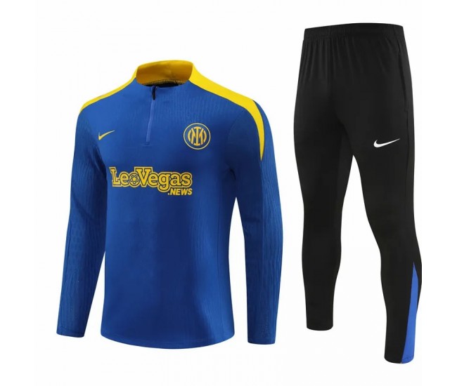 24-25 Inter Milan Mens Blue Training Technical Tracksuit