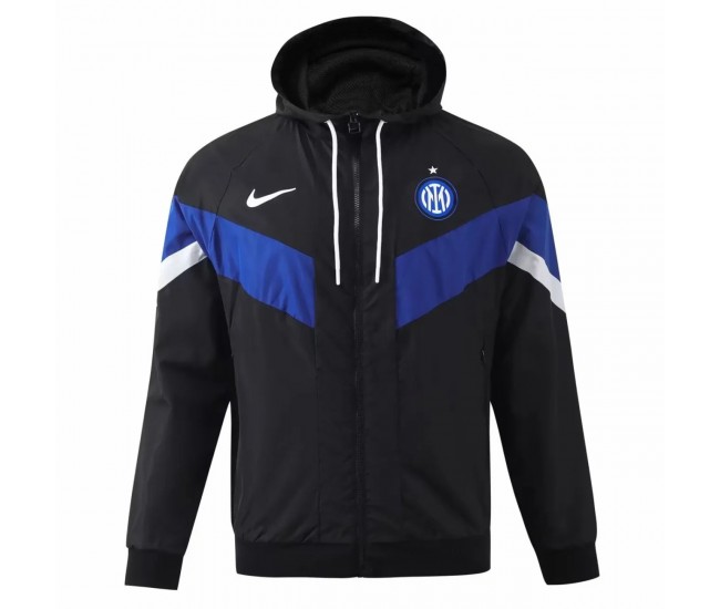 24-25 Inter Milan Mens Hooded Windrunner Jacket