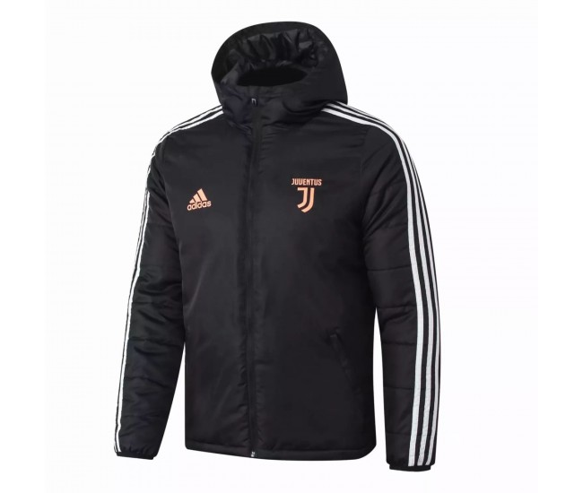 Juventus Winter Football Jacket Black 2021