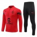 2022-23 AC Milan Red Training Technical Soccer Tracksuit