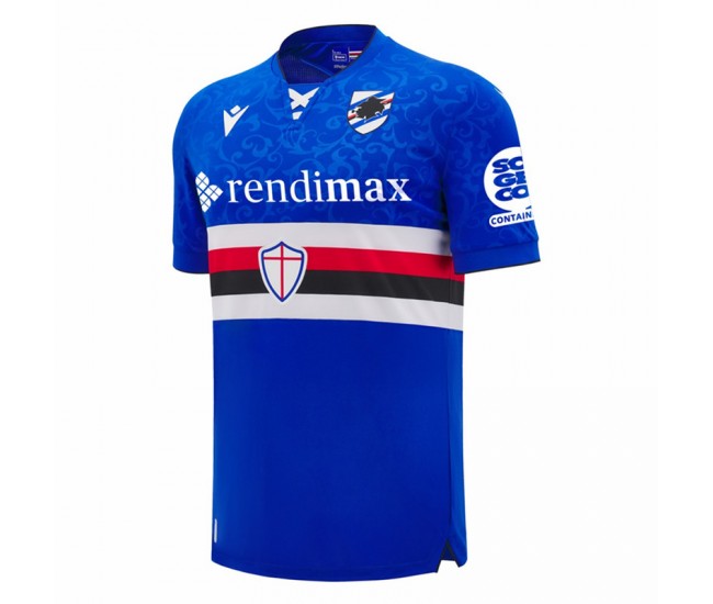 24-25 UC Sampdoria Mens Home Soccer Jersey