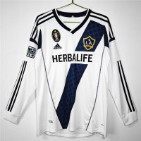 2012 LA Galaxy Long Sleeve Home Retro Jersey