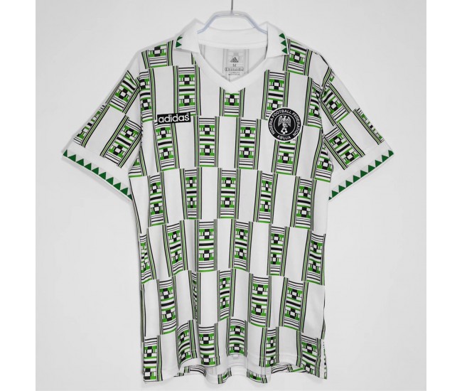 1994 Nigeria Mens Away Retro Jersey 