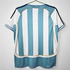 2006 Argentina Home Retro Jersey 