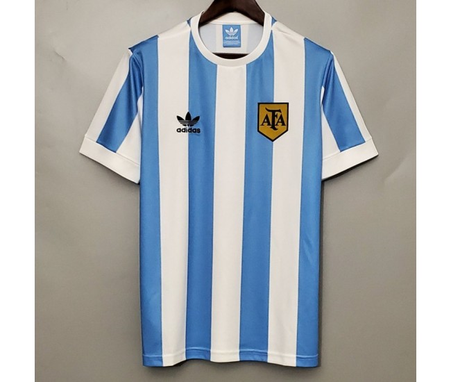 1978 Argentina Home Retro Jersey 