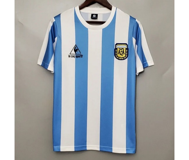 Argentina Home Retro Jersey 1986