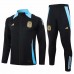 24-25 Argentina Mens Black Training Presentation Tracksuit