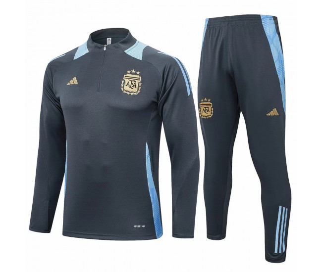 24-25 Argentina Mens Gray Training Technical Tracksuit