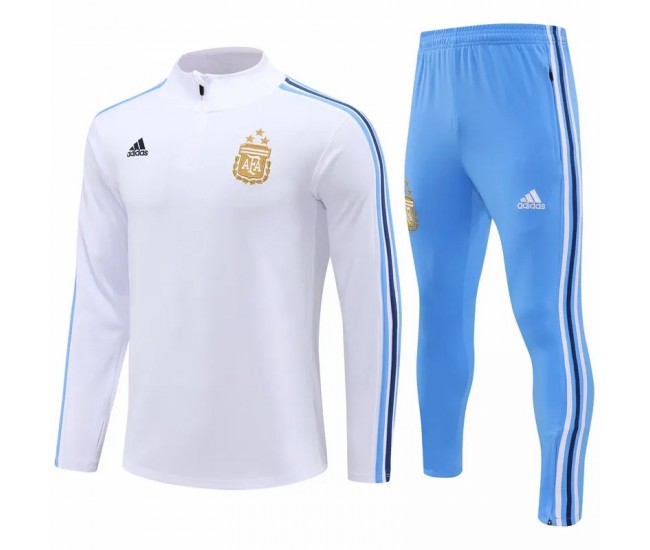 23-24 Argentina Mens White Training Technical Tracksuit