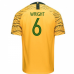 Australia National Team Nike 2018 Home Jersey (Wright 6)