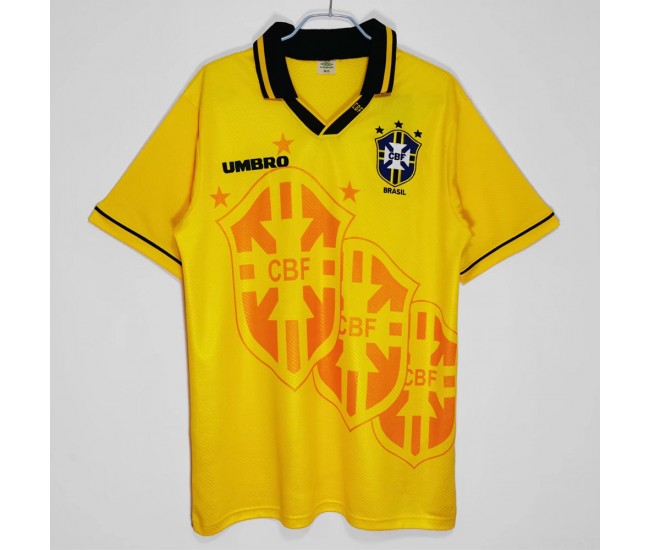 1993-1994 Brazil Home Retro Jersey 