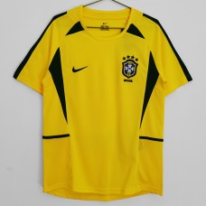 2002 Brazil Home Retro Jersey 