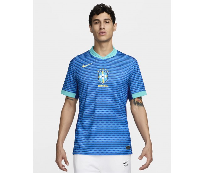 24-25 Brazil Mens Away Authentic Jersey