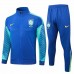 24-25 Brazil National Team Mens Blue Training Presentation Tracksuit