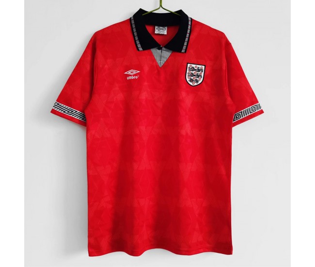 1990 England Away Retro Jersey 