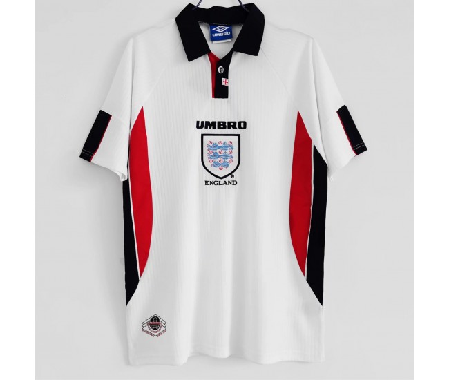 1998 England Home Retro Jersey 