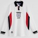 1998 England Long Sleeve Home Retro Jersey 