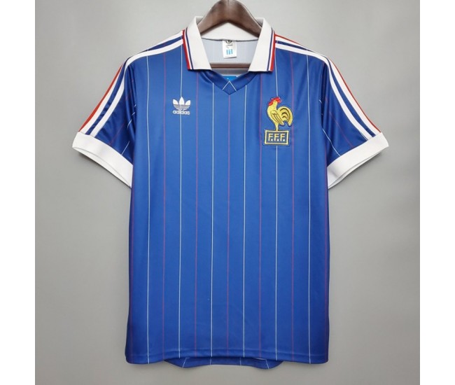 1982 France Home Retro Jersey 