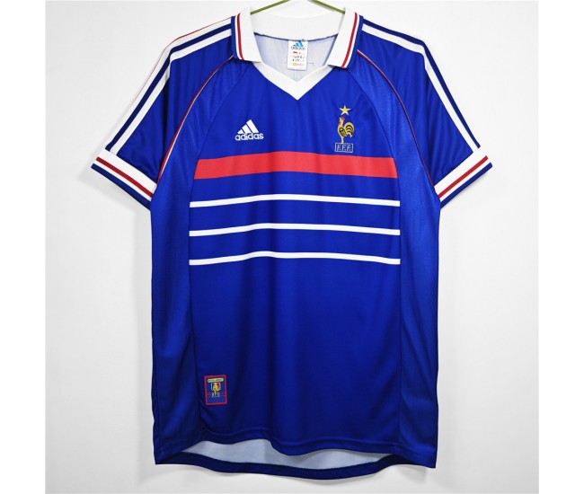 1998 France Home Retro Jersey 